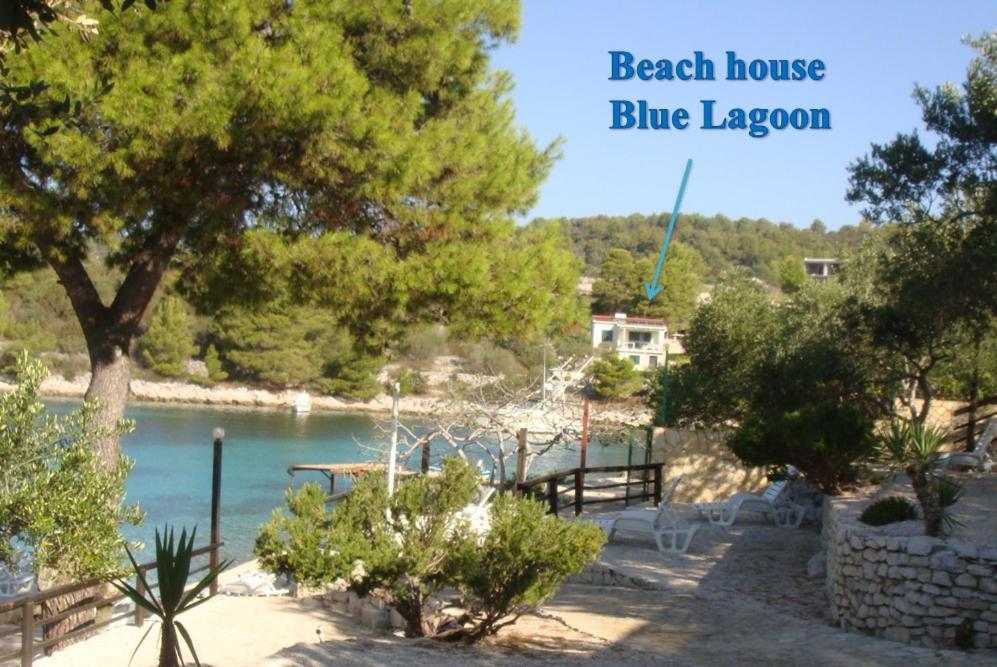 Beach House Blue Lagoon Okrug Gornji Exteriör bild